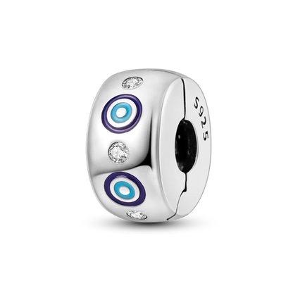 Silberverschluss, 925er-Sterlingsilber, CZ-Pflaster-Clip-Charms, Gänseblümchen-Perlen, Stopper, Sicherheitskette, passend für Original-Armreif, Schmuck-Clip