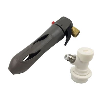 Tragbare Co2 Ladegerät Injektor Ball Lock Gas Trennen Fitting HomeBrew Bier Fässer Fassbier Spender für Party