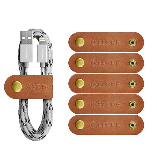 Geekria Power Kabel Veranstalter Kopfhörer Wickler Kabel Riemen, Ladekabel Krawatten, USB Schnüre Verband/Kopfhörer Kabel (5PCS)