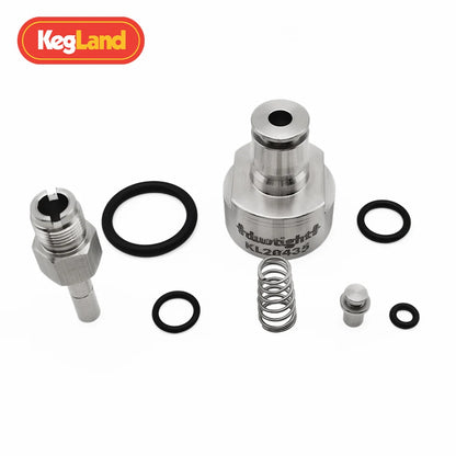 kegland Carbonation & Line Cleaning Cap Edelstahlverbinder Bierzubehör Homebrew Bar Tools