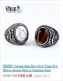 BEIER 2017 Einzigartige Schmuck Edelstahl Biker Adler Ring Mann Hohe Qualität USA Freien Tier Jewerly BR8-299