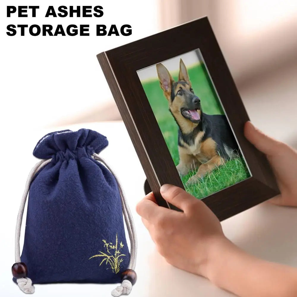 Haustier-Einäscherungstasche, Kordelzug-Design, Katzen-Haustier-Asche, Beutel, menschliche Asche, Gedenk-Hundebeutel für große Katzen, geliebte Person, Welpen