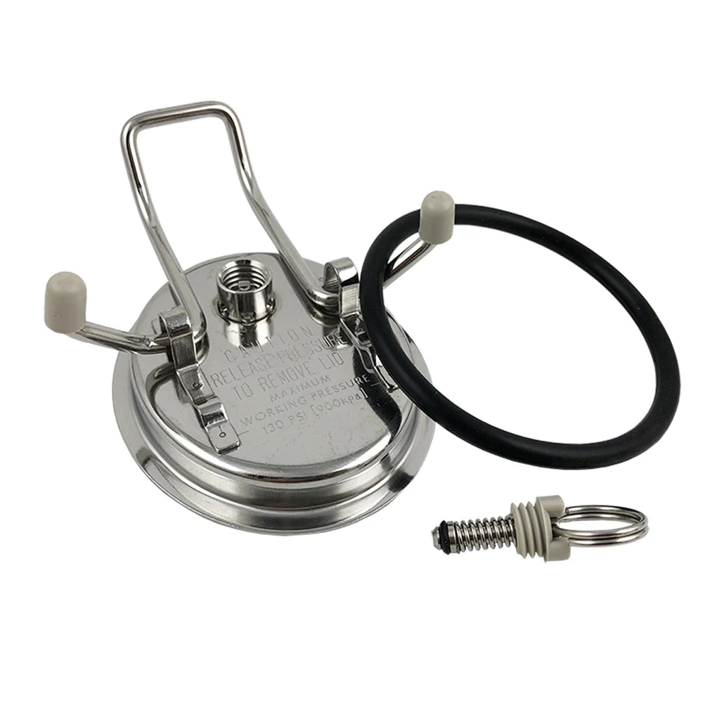 2 Stück Ersatz Cornelius Ball Lock Fass Deckel Kegerator Fix Lecks Homebrew Fassbier Corny Soda Pin Zubehör