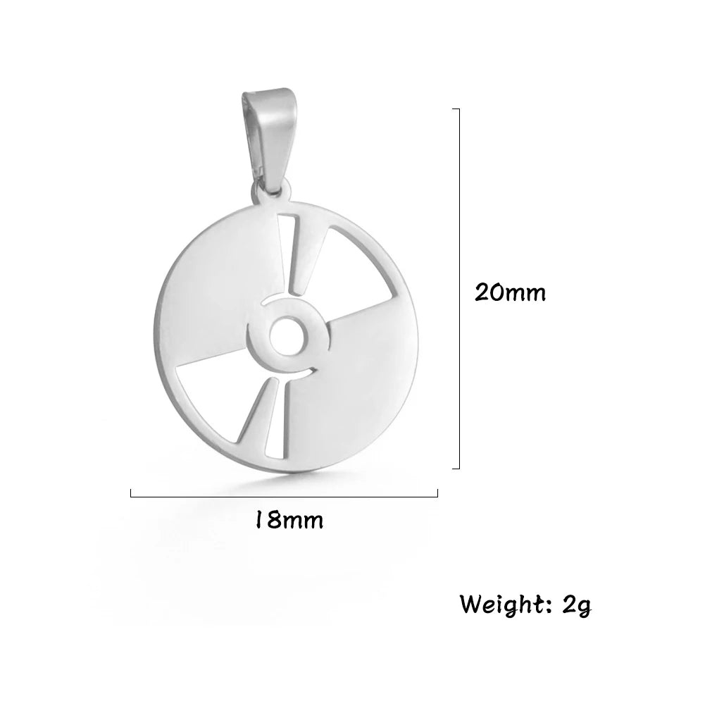 Teamer 5 teile/los Musik Note Musical Instrument Anhänger Edelstahl Charms Für Halskette Armband Herstellung Von Schmuck Großhandel Neue