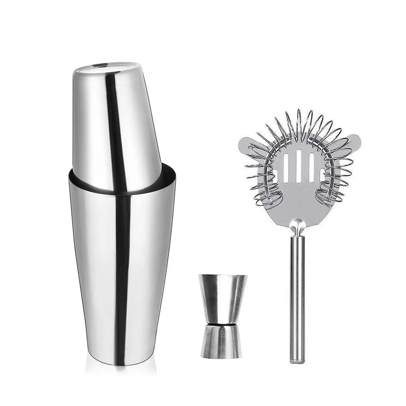Professionelle Boston Shaker Bar Wein Tasse Barware Werkzeuge Barkeeper Kit Edelstahl Cocktail Mixer Martini Cocktail Shaker Set