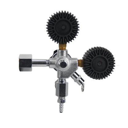 Heavy Duty Dual Gauge CO2 Regler Homebrew Fass Bier Vom Fass Kegerators Regler Sicherheit Druck Relief Ventil