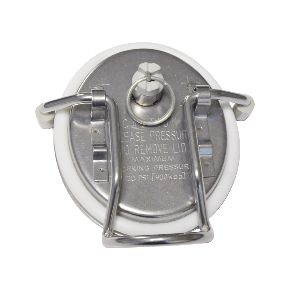 Austausch des Fassdeckels aus Edelstahl, Beer Cornelius Ball Lock, Fix Leaks Überdruckventil, neuer O-Ring-Deckel