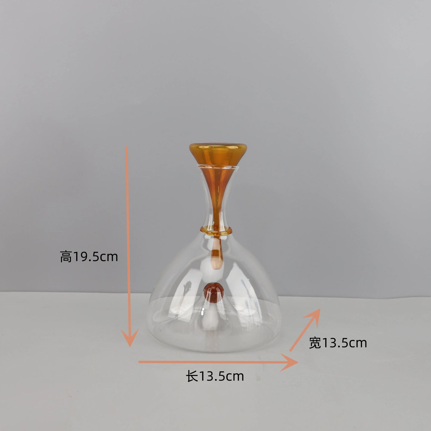 Transparenter Weinwaren-Dekanter aus Glas, Weinspender, rote Weine, Gefäße, Behälter, Glasflaschen, Weinflasche, Trinkutensilien