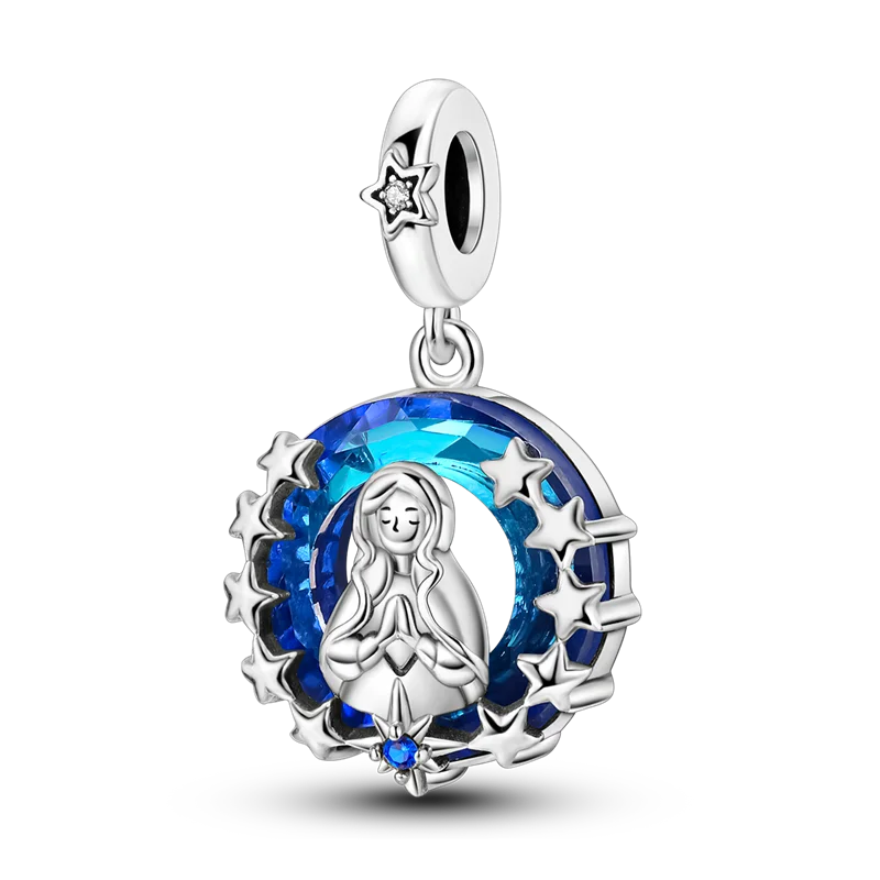 Charm-Anhänger aus 925er-Sterlingsilber, Wüstenpyramide, Kamel, Elefant, passend für Armbänder, Original-Charm für Frauen, DIY-Schmuckherstellung