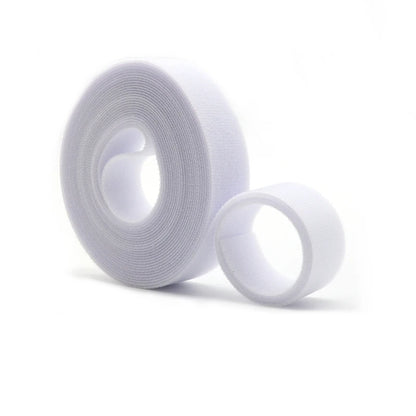 Wiederverwendbare Kabelbinder 5 Meter/Rolle Breite 10 15 20 25mm Doppelseitige Klett-Befestigungsriemen Kabelmanagement-Bänder