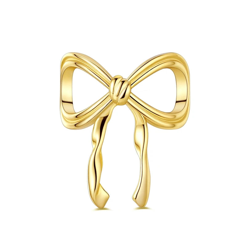 Original Charms-Perlen-Anhänger aus 925er-Sterlingsilber, goldener Schmetterling, Ballon-Hund-Charm, passend für Armband-Anhänger, Armreif, DIY-Schmuck, Geschenk