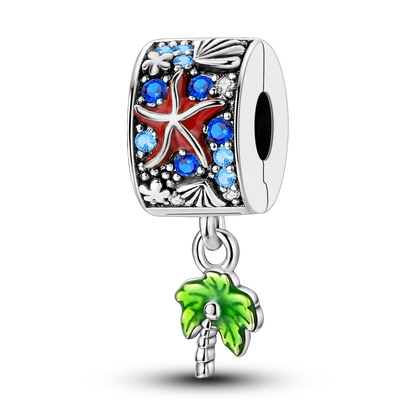 Silberverschluss, 925er-Sterlingsilber, CZ-Pflaster-Clip-Charms, Gänseblümchen-Perlen, Stopper, Sicherheitskette, passend für Original-Armreif, Schmuck-Clip