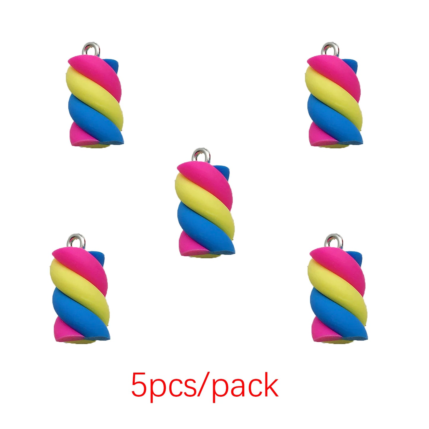 5/10 stücke Bunte Simulation Marshmallow Charms Harz Candy Anhänger für DIY Armbänder Halsketten Ohrringe Schmuck Machen Accessori