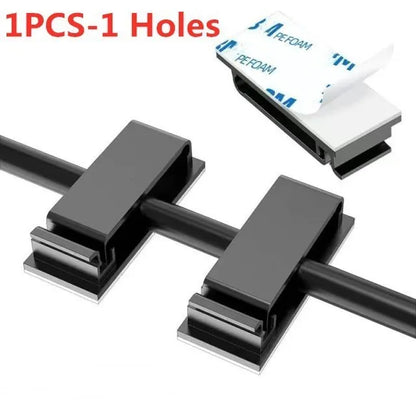 Kabel-Organizer, Kabelmanagement, Drahthalter, flexibler USB-Kabelaufwickler, ordentliche Silikon-Clips für Maus, Tastatur, Kopfhörer-Schutz