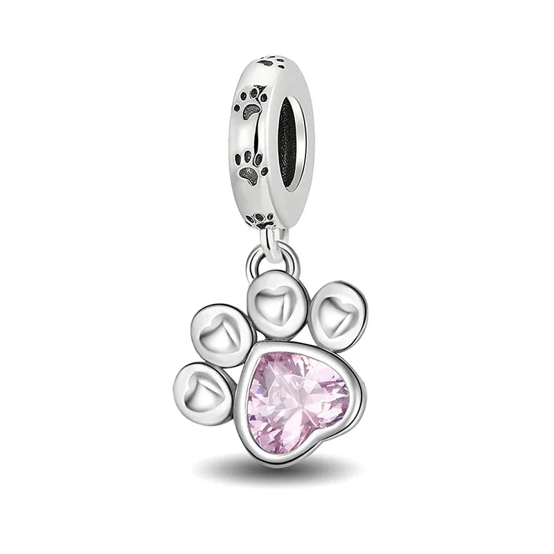 Personalisierter süßer Chamäleon-Charm-Anhänger aus 925er-Sterlingsilber für Armbänder, DIY, hochwertiger, modischer, edler Schmuck für Damen