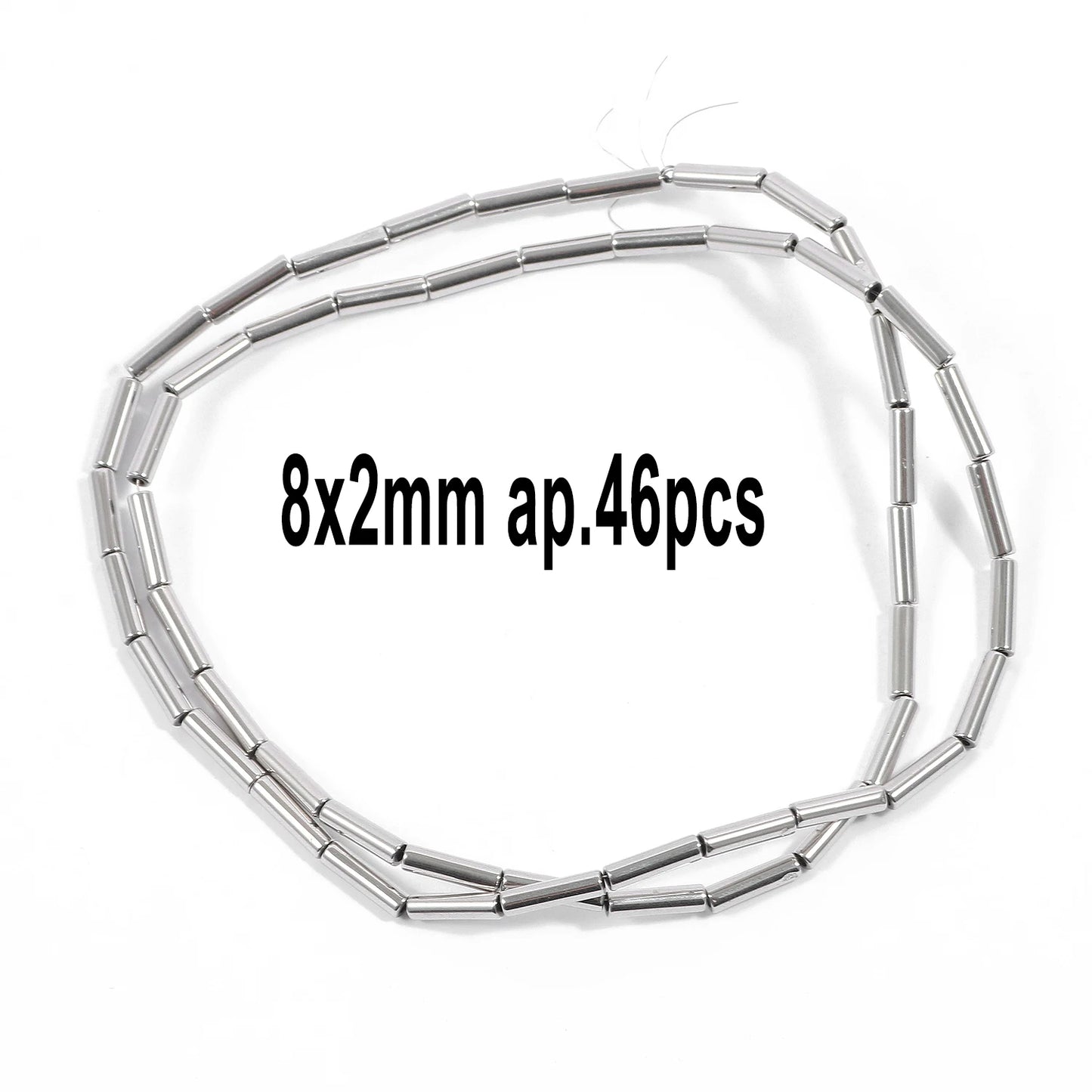 Großhandel AAA Rhodium Hämatit Perlen Charms Herz Stern Rohr Facettierte Runde Unregelmäßige Geometrische Form Perlen Für Schmuck Machen