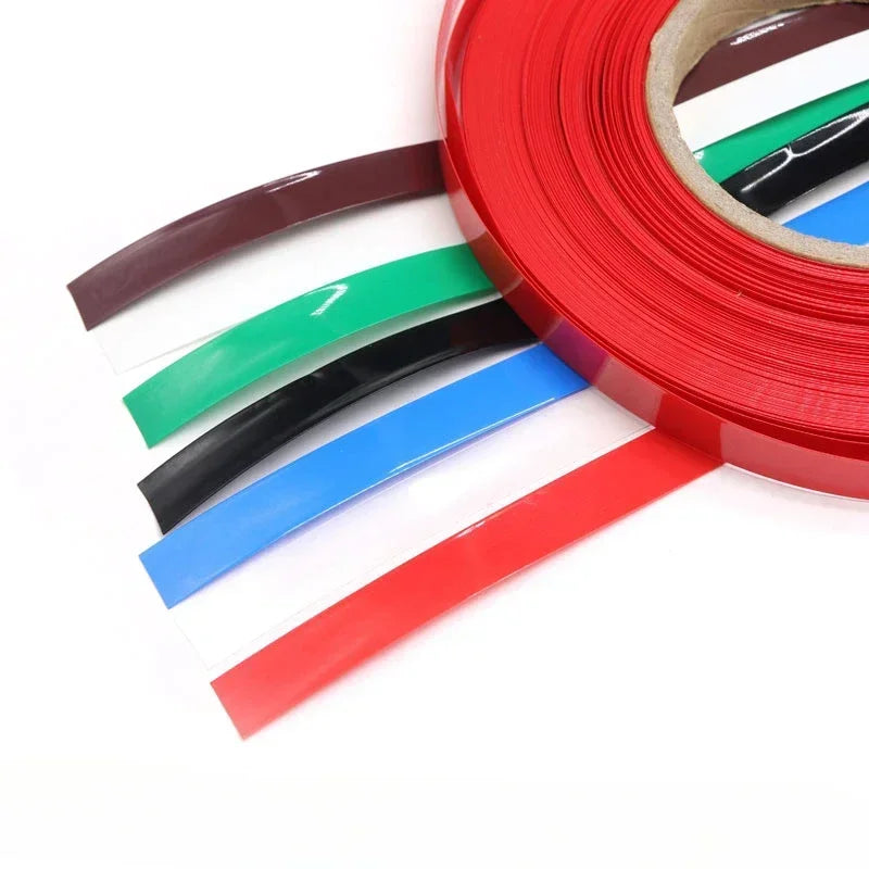 2m 103 PVC-Schrumpf schlauch breite 17mm ~ mm Batterie verpackungen Packung isolierte Lithiumgehäuse-Kabelhülsen-Schrumpf folien verpackung
