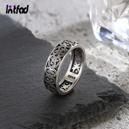 Luxuriöse Ringe aus 925er Silber für Herren und Damen, Paarringe, Modeschmuck, Party, Geburtstag, Geschenke