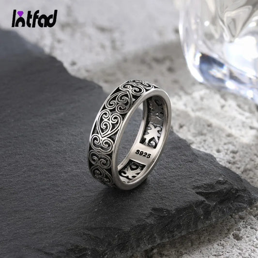 Luxuriöse Ringe aus 925er Silber für Herren und Damen, Paarringe, Modeschmuck, Party, Geburtstag, Geschenke