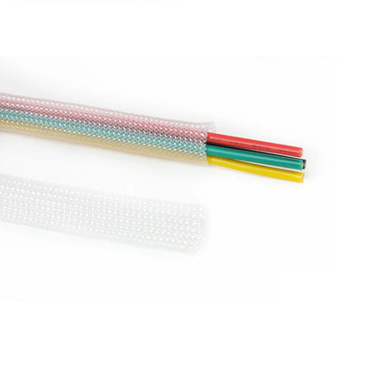 3/5/10M PET erweiterbare geflochtene Kabelhülle 2mm-40mm – Hochdichte isolierte Leitungsschutzummantelung, Drahtschlauch, Schlangenhaut-Kabelummantelung