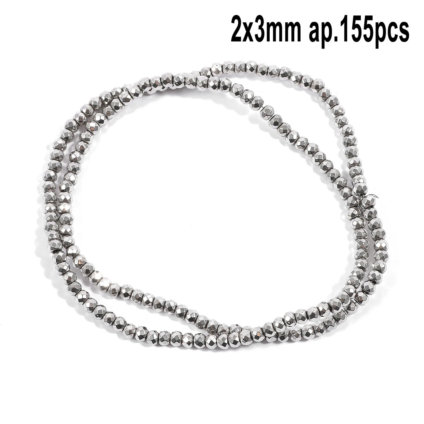 Großhandel AAA Rhodium Hämatit Perlen Charms Herz Stern Rohr Facettierte Runde Unregelmäßige Geometrische Form Perlen Für Schmuck Machen
