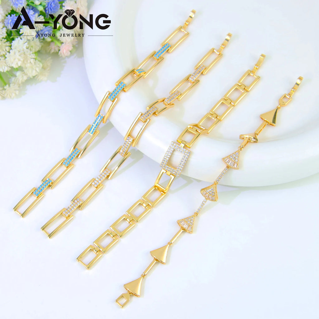 Dubai Mode Geometrische Armband 21k Gold Überzogene Arabisch Muslimischen Braut Manschette Armreifen Türkische Frauen Vintage Hochzeit Schmuck