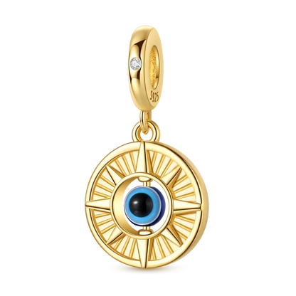 Golden Series Charms aus 925er-Sterlingsilber, zu öffnender Wal-Schmetterlings-Sonnen-Anhänger, CZ-Zirkon, passend für Original-Armbänder, DIY-Schmuck