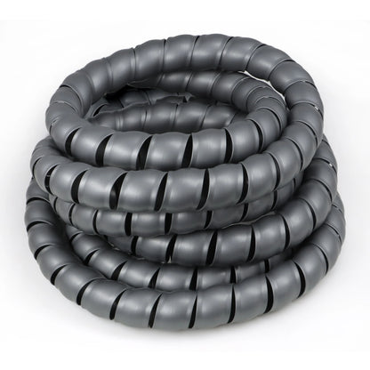 2/5/10M 8mm 10mm PP Kunststoff Wickelschlauch Kabelschutz Kabelummantelung Schutzrohr Leitungsschutz Flexibler Spiralwickel