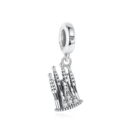 Original 100% 925 Sterling Silber Charm Bead Reise Taxi Motorrad Riesenrad Charms Fit Pandora Armbänder Frauen Diy Schmuck