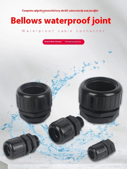 Wasserdichte Wellrohrverbindung M12AD10M14AD13M20AD15.8M22. Befestigungskopf für Dichtungsschloss