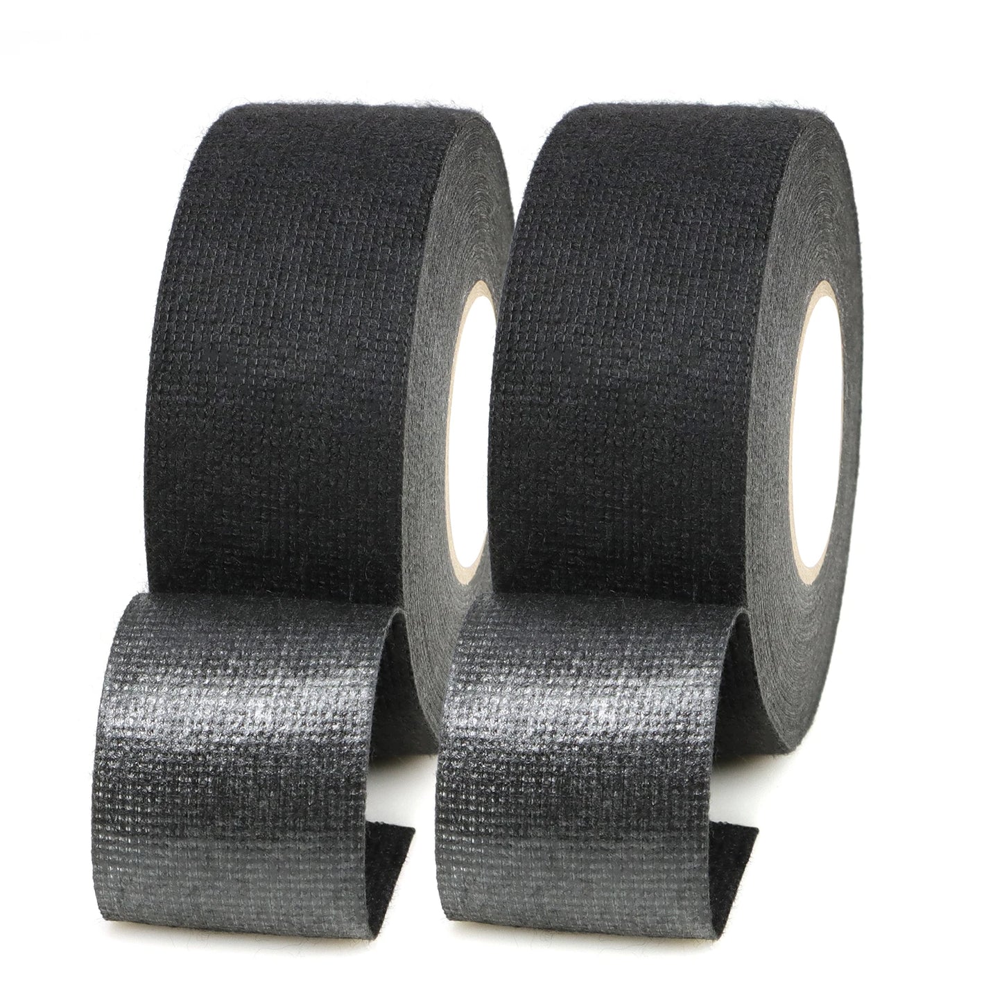 Schwarzes Hitzebeständiges Elektrisches Klebeband 9mm - 50mm Kabelbaum-Isolierband Automotive Stoffband Geräuschdämpfendes Klebeband