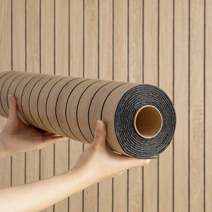 1 Rolle selbstklebende Wandpaneel-Sxp-Schaumstoffaufkleber zum Abziehen und Aufkleben, 3D-Wandaufkleber, einfach zu basteln, geeignet für Decke und Wohnzimmer