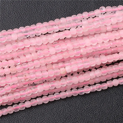 Heiße Natürliche Facettierte Stein Perle 2-3mm Kleine Quadratische Quarz Granat Glas Cube Lose Perlen Für Schmuck Machen hand Zubehör