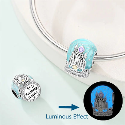 Profound 925 Sterling Silber Parfümflasche Schleife Ballettschuhe Rock Wolke Charm Passend für DIY Armband Halskette Charmante Geschenke