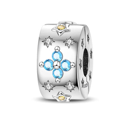 Charms aus 925er Silber, Schmetterling, Libelle, Blumen, Sterne, Mond, Teufelsauge, Abstandsperlen, passend für Qikaola 925 Original-Armbänder, DIY-Schmuck