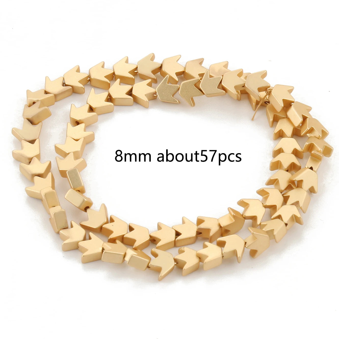Natürliche 14k vergoldete Hämatitperlen unregelmäßige runde Herzwürfel Rondelle Spacer Perlen für Schmuckherstellung Diy Armband Halskette