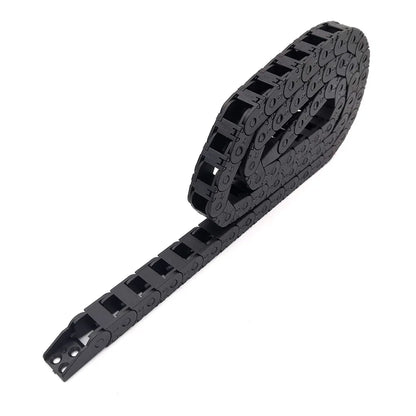 YCHEN 1 Meter 10x11mm 10x15mm 10x20mm 10x30mm Kabelschleppkette für den Außenbereich, Öffnungstanks, Getriebe, Schleppleine