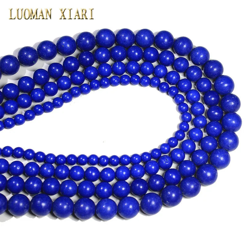 Großhandel Schwarz Onyx Achat Runde Naturstein Perlen Für Schmuck Machen DIY Armband Halskette Charms 4/6/8/10/12/mm Strang 15''