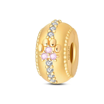 Original-Charm-Perlen aus 925er-Sterlingsilber, goldener Leopard, Glühwürmchen, Schmetterling, Heißluftballon-Perlen, passend für DIY-Armbänder, edler Schmuck
