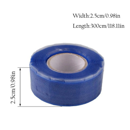 1–4 Stück wasserdichtes, selbstverschmelzendes Silikonband für die Reparatur von Rohrlecks – hochelastisches, selbstklebendes wasserdichtes Klebeband für Lecks Flex