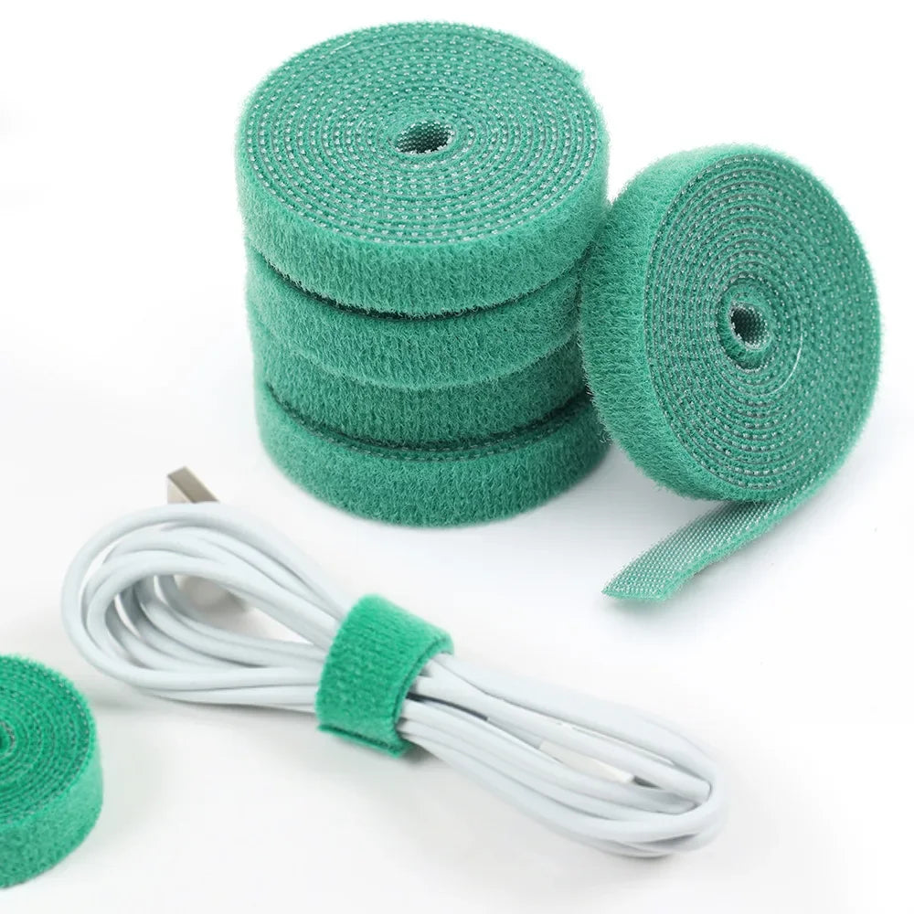 Verstellbare, selbstklebende Pflanzenbinder für den Garten, Nylon-Pflanzenverband, Gartenhakenschlaufe, Bambusrohrwickel, Unterstützung für Gartenzubehör
