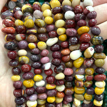 10-12mm Naturstein Rosenquarz Kristall Turmalin Achate Jade lose Abstand halter für Schmuck herstellung DIY Armband Halskette Materialien