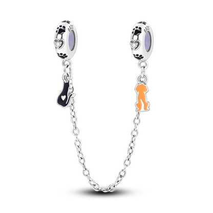 Silberverschluss, 925er-Sterlingsilber, CZ-Pflaster-Clip-Charms, Gänseblümchen-Perlen, Stopper, Sicherheitskette, passend für Original-Armreif, Schmuck-Clip