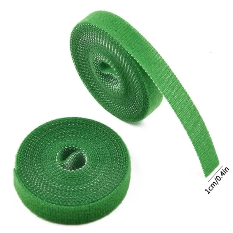 1/2/5 Rollen 10 m grüne Gartenschnur Pflanzenbinder Nylon Pflanzenverband Garten Hakenschlaufe Bambusrohr Wrap Unterstützung Gartenzubehör