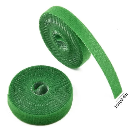 1/2/5 Rollen 10 m grüne Gartenschnur Pflanzenbinder Nylon Pflanzenverband Garten Hakenschlaufe Bambusrohr Wrap Unterstützung Gartenzubehör