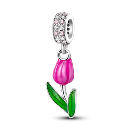 Charm-Perle aus 925er-Sterlingsilber, Mutter-Geschenk, Mutter, Liebe, glückliche Familie, baumelnd, passend für Original-Armreif, Halskette, DIY-Schmuck