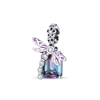 Heißer Verkauf 925er Sterlingsilber Blauwal & Marienkäfer & Engel baumelnder Charm für Armband Boutique Halskette MiNi-Serie Anhänger Geschenk