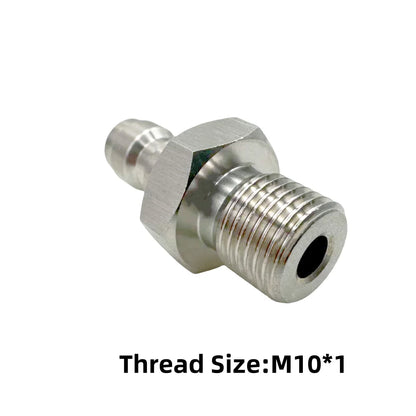 HPA GAS Foster Quick Disconnect AIR CO2 QC02 M10 NPT BSP G1/8" Füllnippel Stecker/Buchse Adapter Kopplerstecker 8mm