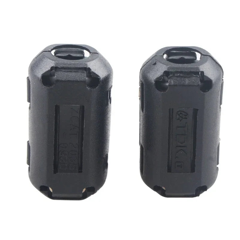 10 Stück Audiokabel Magnetringfilter Clip-on RFI EMI um Ferrit Nickel Anti-Interferenz-Anschluss 5 mm-13 mm