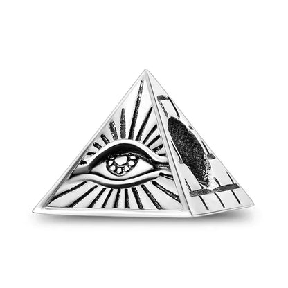 Heißer Verkauf 925 Silber Farbe Evil Eye Charm Dämon Auge Perle Für Original Armband & Armreif DIY Machen Mode Schmuck geschenk